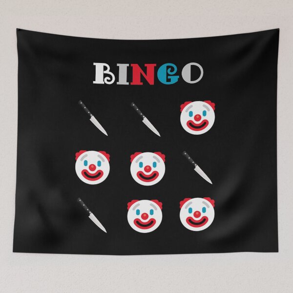 Item preview, Clown Bingo Knife Emoji Clown World Funny Honk designed and sold by Joepseudo.