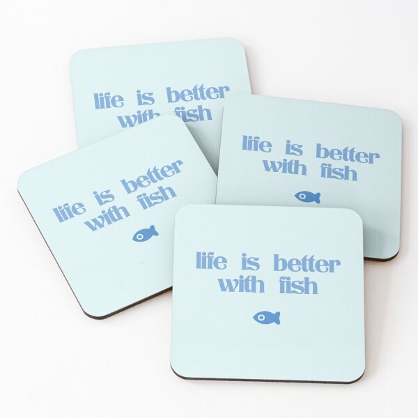 Item preview, Life Is Better With Fish designed and sold by Shujii.