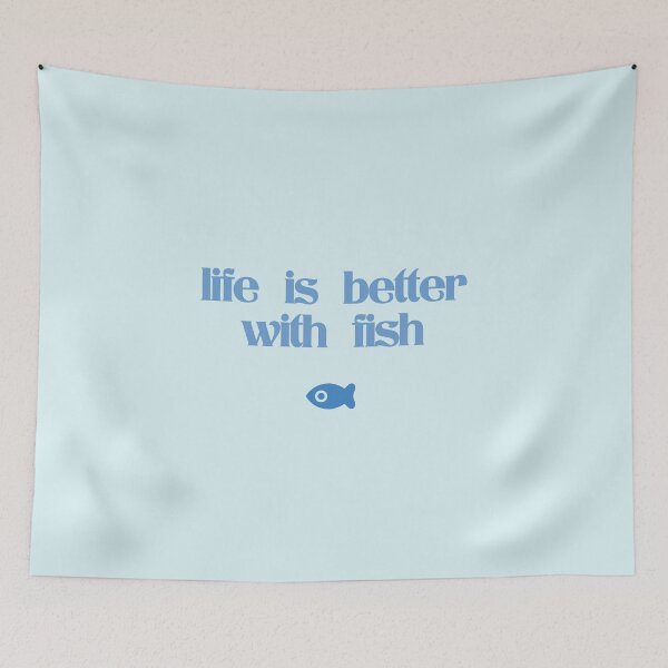 Item preview, Life Is Better With Fish designed and sold by Shujii.