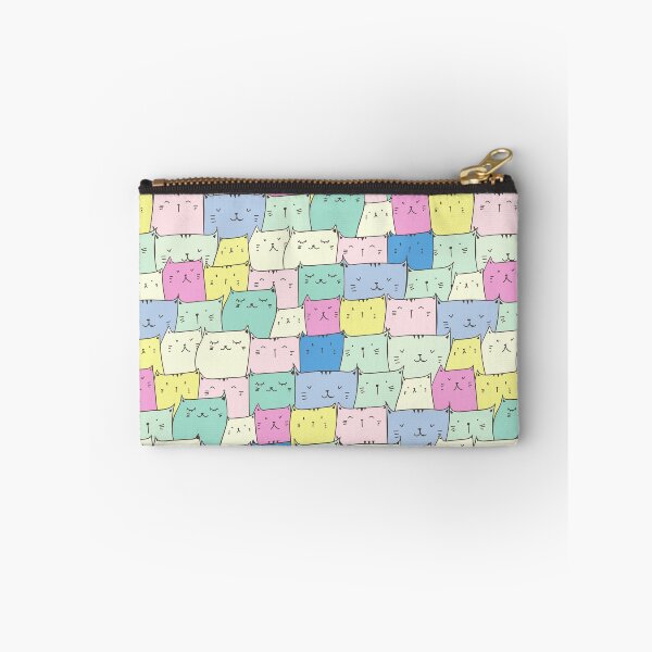 Item preview, Cute Cats Colorful Pattern designed and sold by SAVWIS.