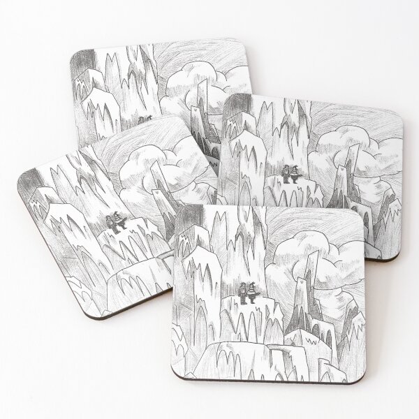 Item preview, Violette & Duncan on the Slippery Slope designed and sold by angelepcr.