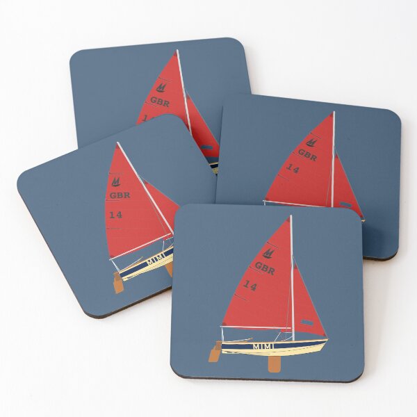 Item preview, Mirror Dinghy 14 'MIMI' designed and sold by RedBubbleBath.