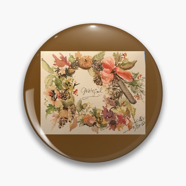 Item preview, Thankful, Grateful, Blessed Card designed and sold by paintingsbyk.