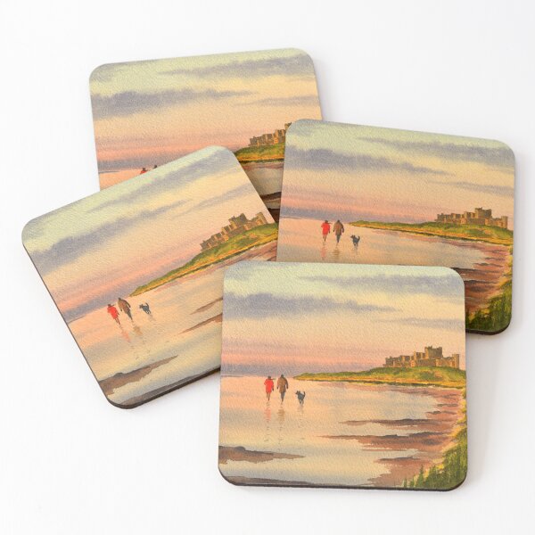 Item preview, The Beautiful Beach At Bamburgh Castle designed and sold by William Holkham.