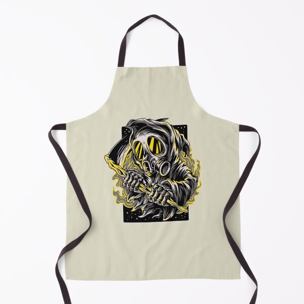 Item preview, Modern Grim Reaper With Gas Mask designed and sold by Mustard Prophet.