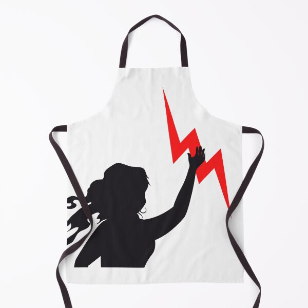 Item preview, Woman holding red lightning designed and sold by TuracoDesigns.
