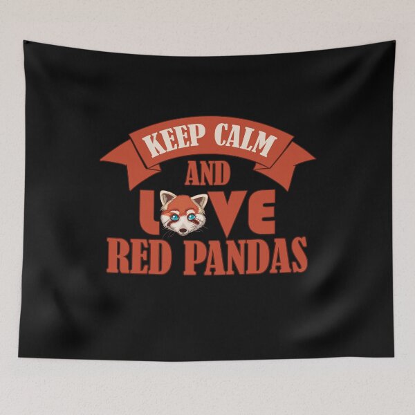Item preview, Keep Calm and Love Red Pandas designed and sold by Cute  Pawz.