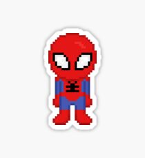 Pegatina Pixel Spider-man