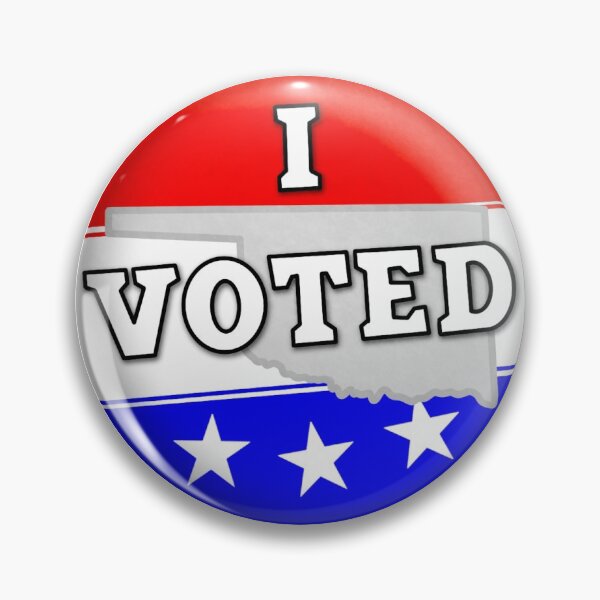 Item preview, Oklahoma - I Voted designed and sold by @  CC.Creative.Studios.