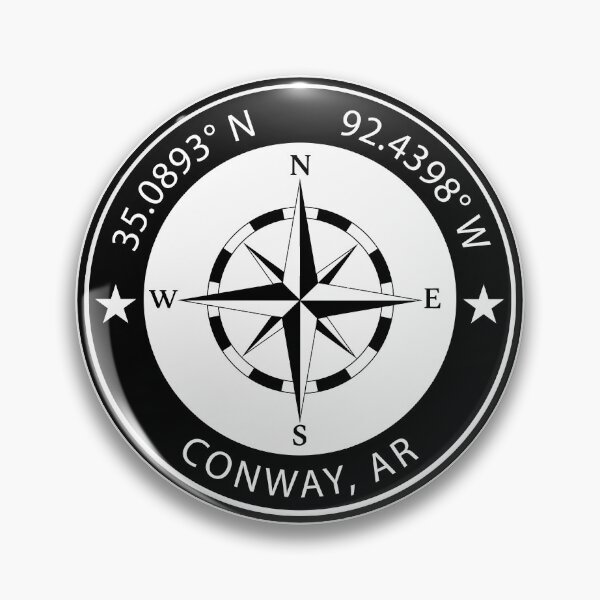 Item preview, Conway, Arkansas Geographical Coordinates designed and sold by TeeOhGraphics.