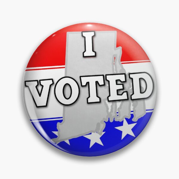 Item preview, Rhode Island - I Voted designed and sold by @  CC.Creative.Studios.