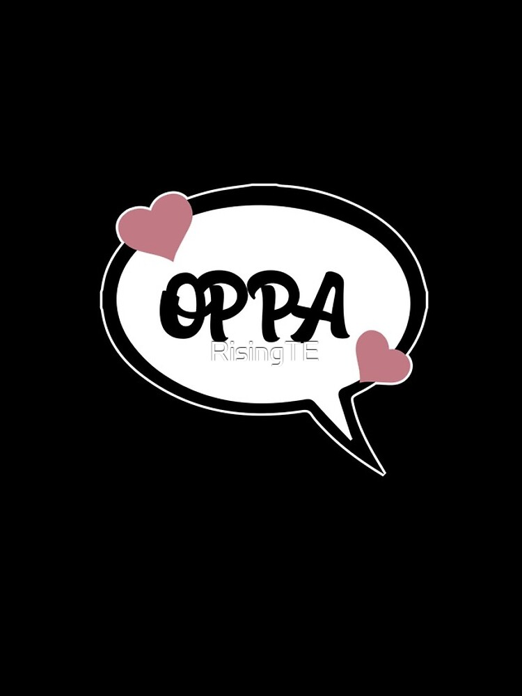 Imagen 4 de 4, Funda de iPhone con la obra oppa love kpop bias, diseñada y vendida por RisingTE.