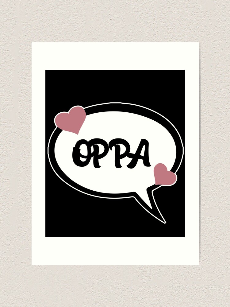 Thumbnail 1 von 3, Kunstdruck, oppa love kpop bias designt und verkauft von RisingTE.