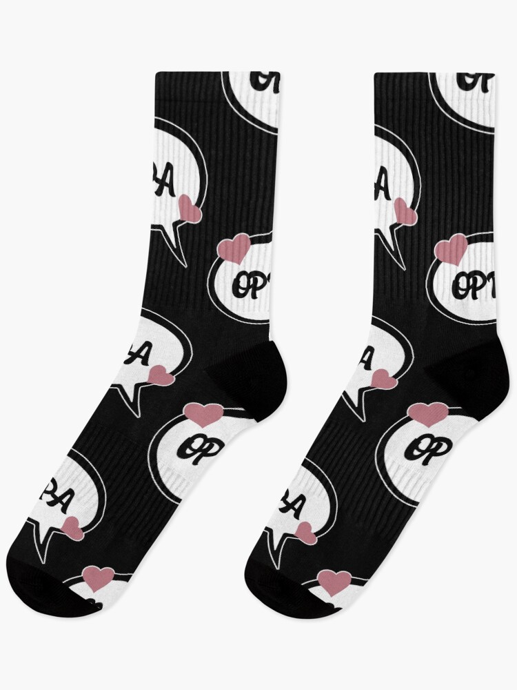 Thumbnail 1 von 5, Socken, oppa love kpop bias designt und verkauft von RisingTE.