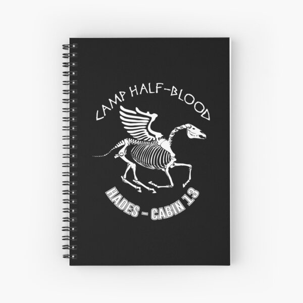 Skeleton Pegasus Cabin Custom version Spiral Notebook