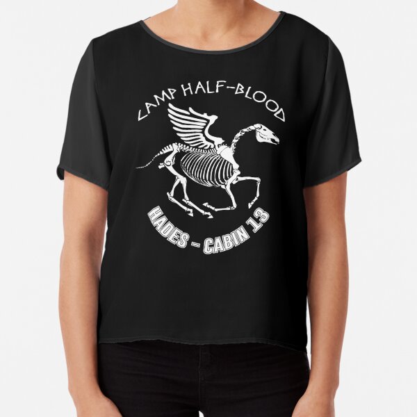 Skeleton Pegasus Cabin Custom version Chiffon Top