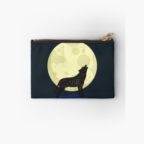 Item preview, Shiny wolf howling to the moon designed and sold by JessyCuba.
