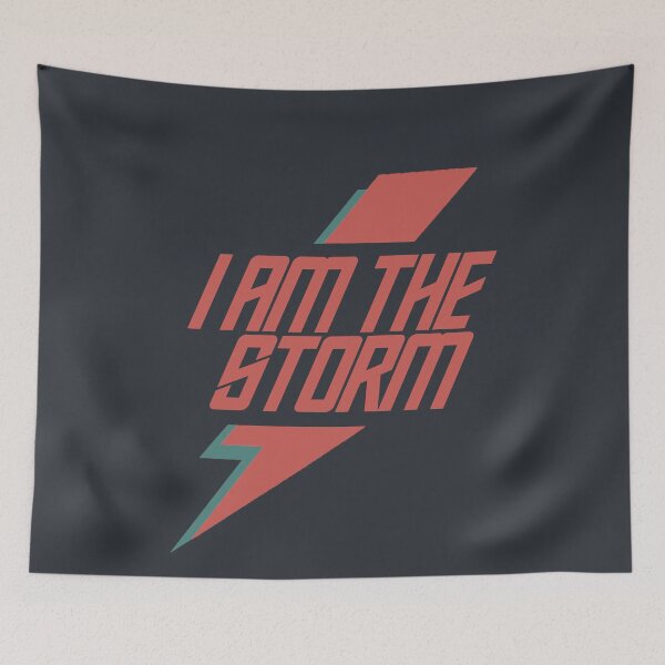 Item preview, I am the Storm Lightning Red designed and sold by Shujii.