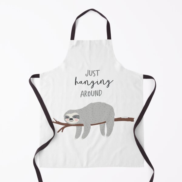 Item preview, just hanging around cute sloth design designed and sold by Stacycooke.