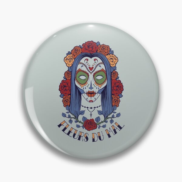 Item preview, Fleurs de mal, flowers of evil - Awesome goth culture lover Gift designed and sold by Teenation9.