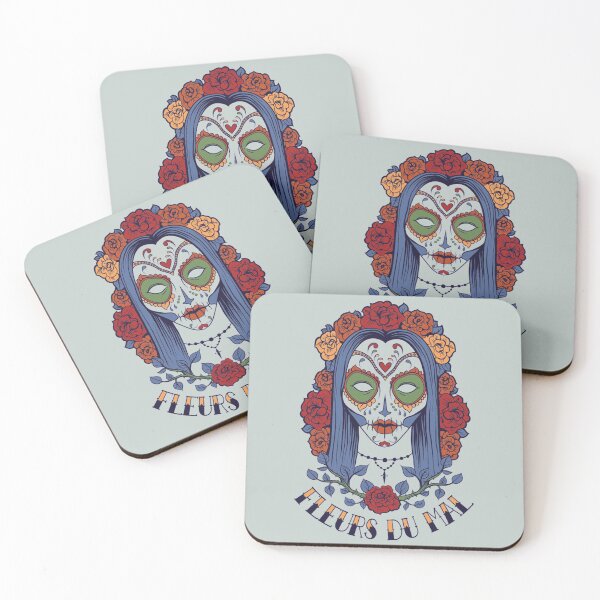 Item preview, Fleurs de mal, flowers of evil - Awesome goth culture lover Gift designed and sold by Teenation9.