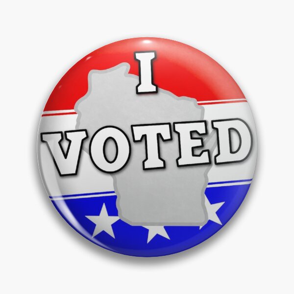 Item preview, Wisconsin - I Voted designed and sold by @  CC.Creative.Studios.