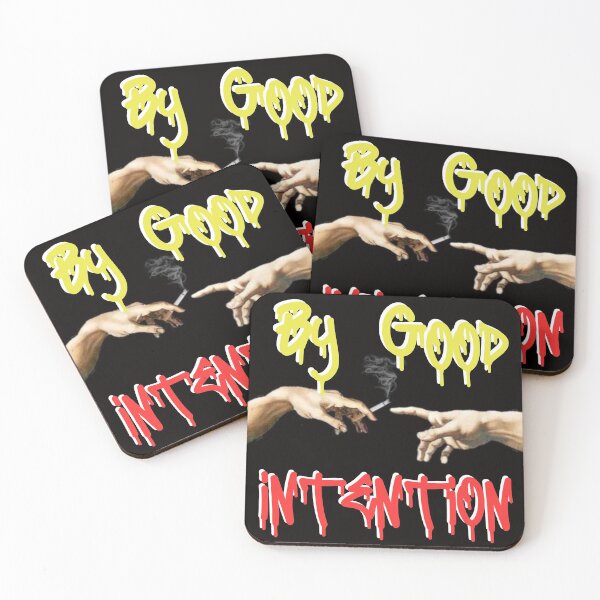 Item preview, good intention designed and sold by lovesuperkarma.