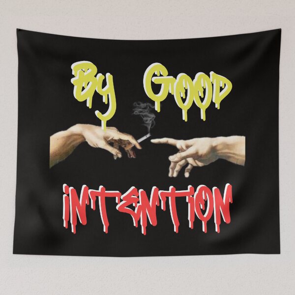 Item preview, good intention designed and sold by lovesuperkarma.