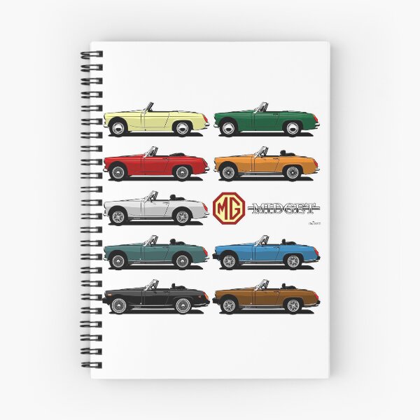 Artikelvorschau, MG Midget Evolution entworfen und verkauft von car2oonz.