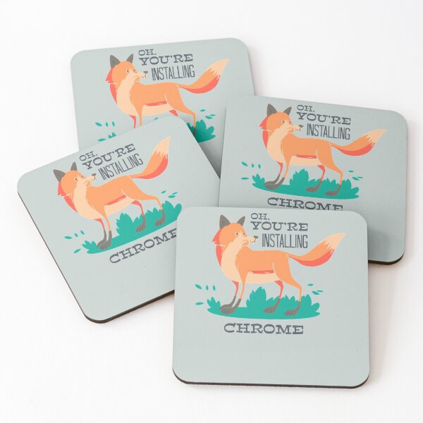 Item preview, Oh, you'er installing chrome  - Awesome firefox lover Gift designed and sold by Teenation9.