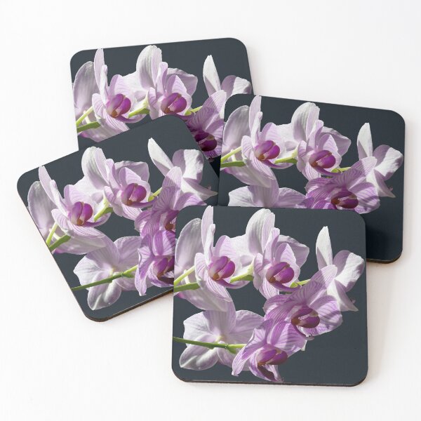 Item preview, Pink and White Orchids in light VII designed and sold by Laurence Bruneau.
