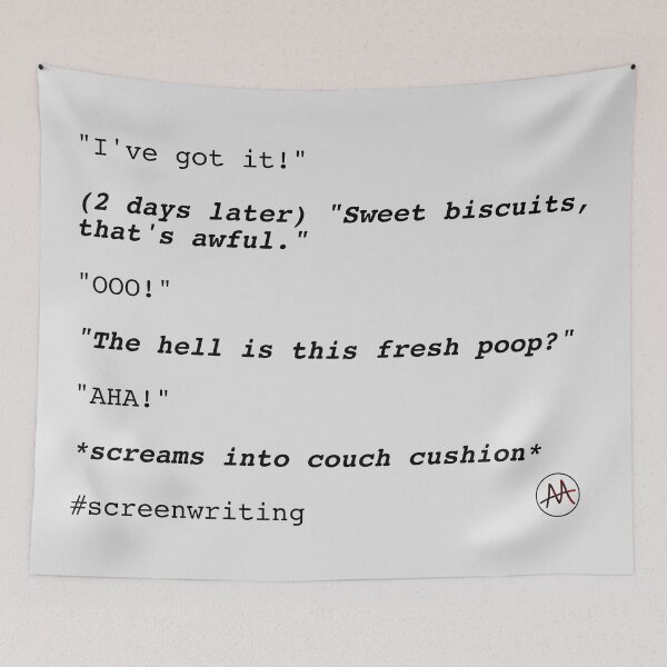 Item preview, #SCREENWRITING designed and sold by AskewViewArt.
