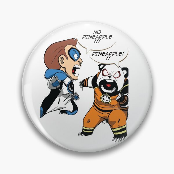 Item preview, Pelea de pizza con la ardilla araña y el panda basura designed and sold by watchguard.