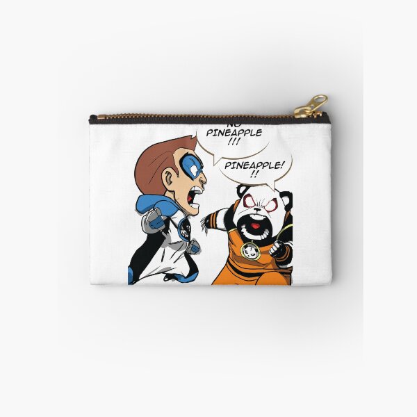 Item preview, Pelea de pizza con la ardilla araña y el panda basura designed and sold by watchguard.