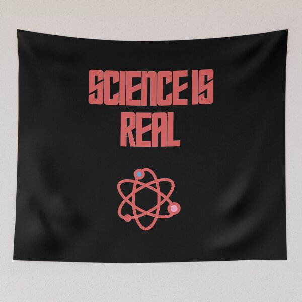 Item preview, Science Is Real Red designed and sold by Shujii.