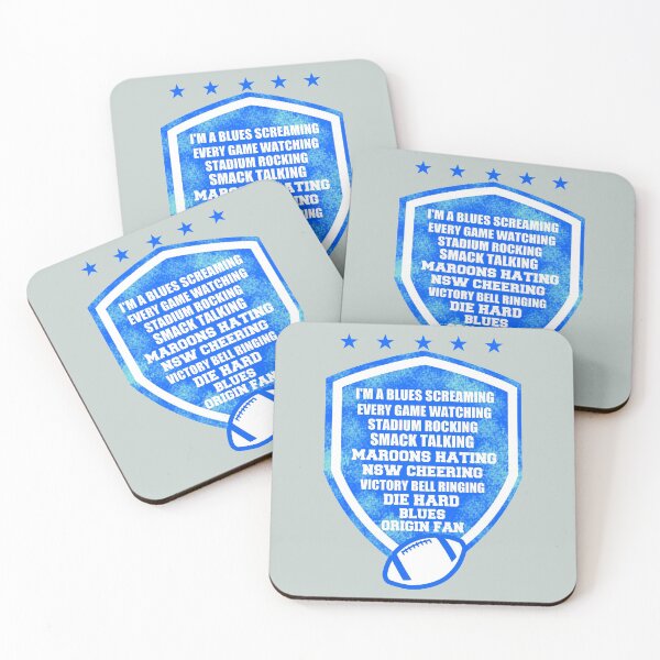 Item preview, I'm a blues screaming - Awesome rugby lover Gift designed and sold by Teenation9.