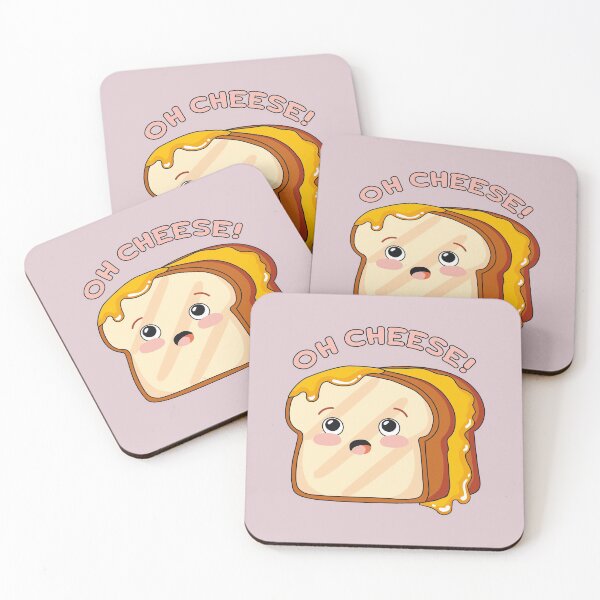 Item preview, Cute Grilled Cheese - OH CHEESE designed and sold by Nossikko.