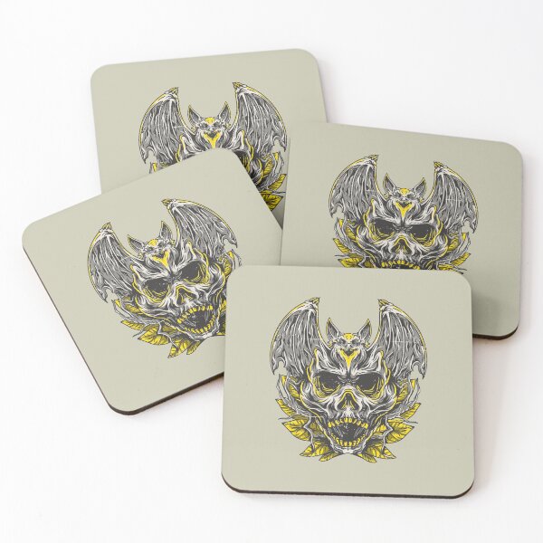 Item preview, Devil Skull And Bat Tattoo Style designed and sold by Mustard Prophet.