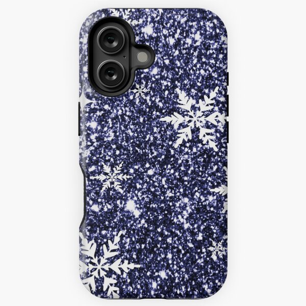 Item preview, shiny Glitter Christmas Pattern Snowflakes designed and sold by teeseeds.