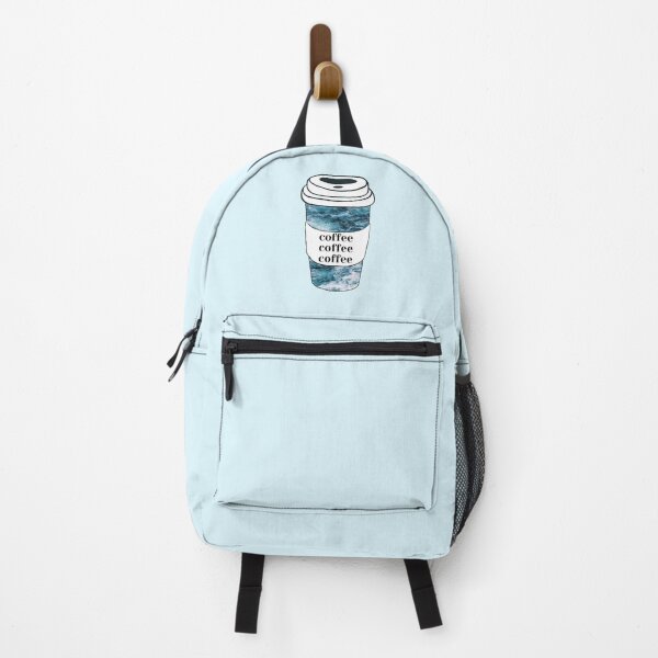 Item preview, coffee coffee coffee blue ocean Waves designed and sold by NelBo.