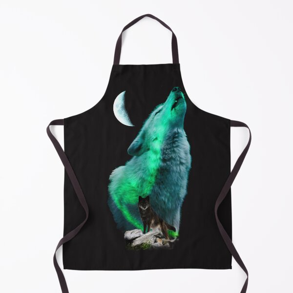 Item preview, Aurora Boralis Wolf Howling designed and sold by Diana Shively.