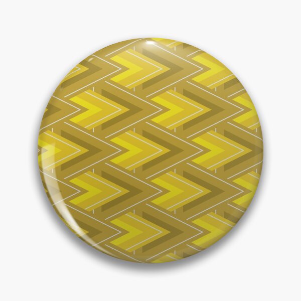 Item preview, Moving Forward Geometric Pattern – Yellow designed and sold by RoguePatterns.