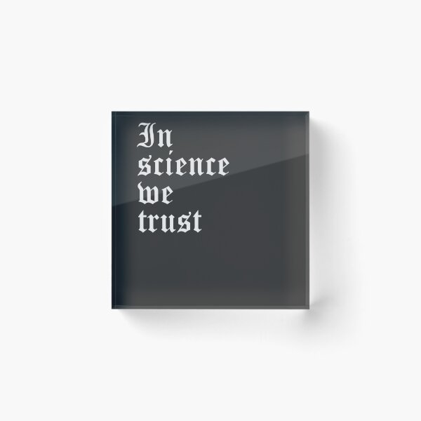 Item preview, In Science We Trust designed and sold by Shujii.
