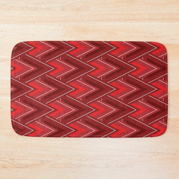 Item preview, Moving Forward Geometric Pattern – Red designed and sold by RoguePatterns.