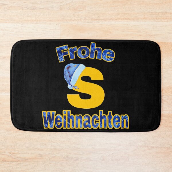Item preview, merry christmas in German. frohe weihnachten. S. santa hat designed and sold by doctors-apparel.