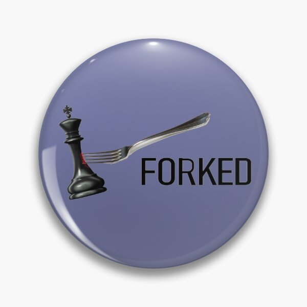 Item preview, CHESS FORKED designed and sold by onemoormove.