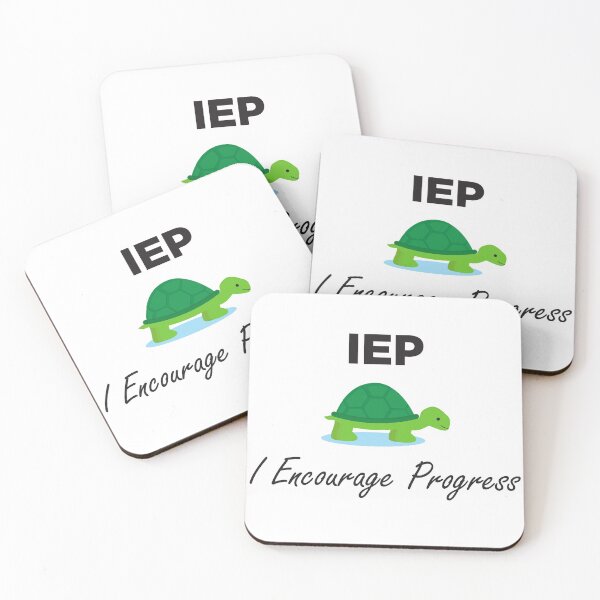 Item preview, IEP - Encourage Progress - Special Education Autism Teacher - Autism Mom Dad - Special Needs Mom Dad designed and sold by GoldenDov.