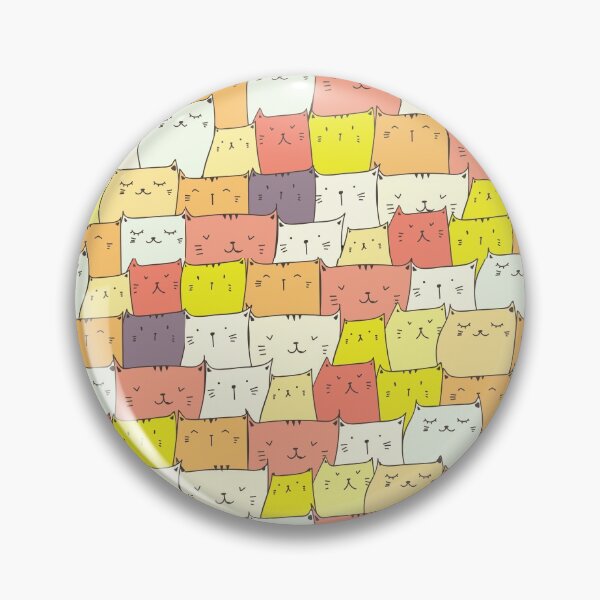Item preview, Cute Cats Colorful Pattern designed and sold by SAVWIS.