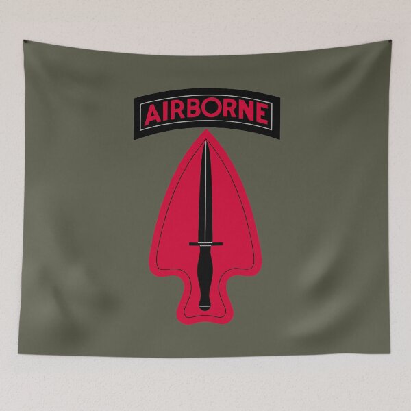 Item preview, Airborne Special Forces Dagger Emblem designed and sold by AJ  Liber.