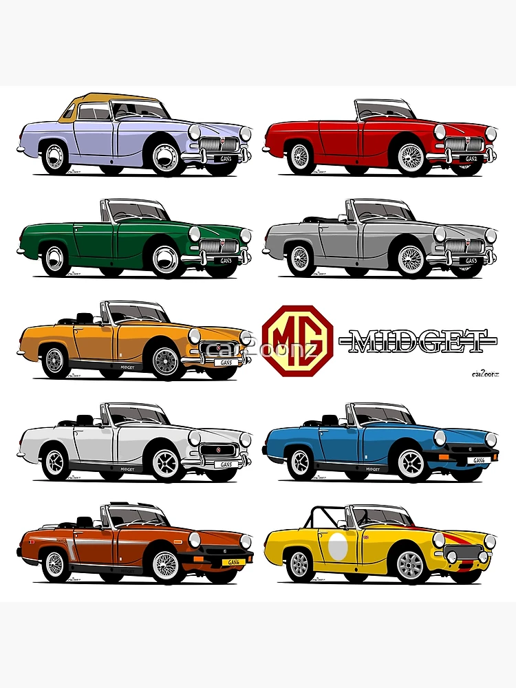 MG Midget evolution